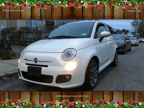 2012 FIAT 500 for sale at B & A Auto Sales Inc. in Jamaica NY