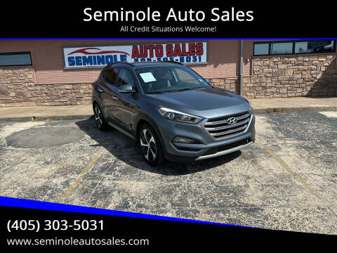 2018 Hyundai Tucson for sale at Seminole Auto Sales in Seminole OK