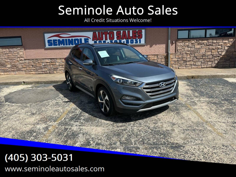 2018 Hyundai Tucson for sale at Seminole Auto Sales in Seminole OK