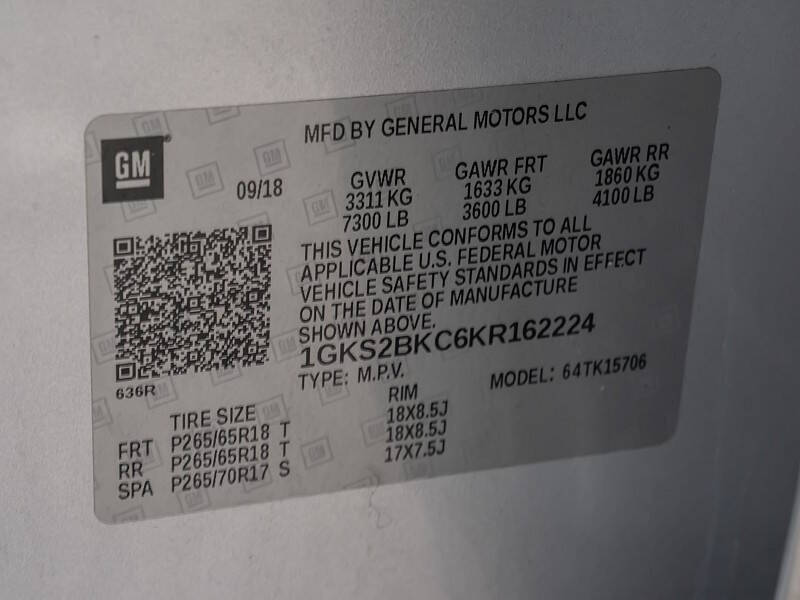 2019 GMC Yukon SLT