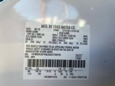 2018 Ford Explorer Limited