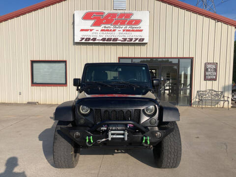 2013 Jeep Wrangler Unlimited for sale at CAR PRO in Shelby NC