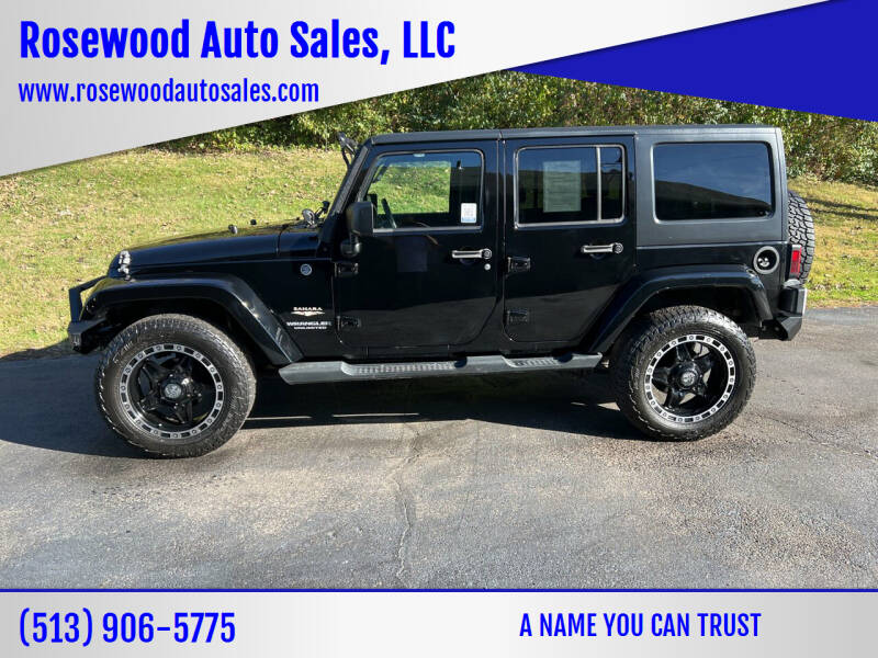 2012 Jeep Wrangler Unlimited for sale at Rosewood Auto Sales, LLC in Hamilton OH