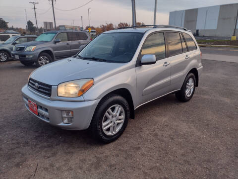 2003 Toyota RAV4 for sale at DANCA'S KAR KORRAL INC in Turtle Lake WI
