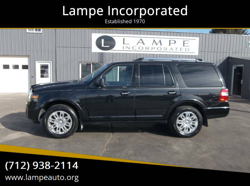 2013 Ford Expedition for sale at Lampe Incorporated in Merrill IA