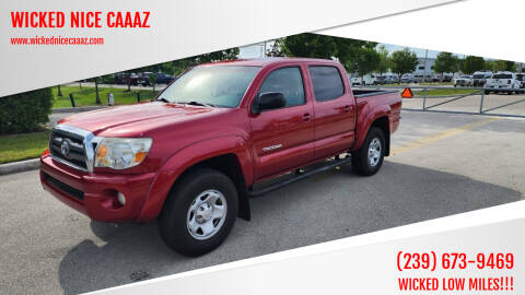 2009 Toyota Tacoma for sale at WICKED NICE CAAAZ in Cape Coral FL