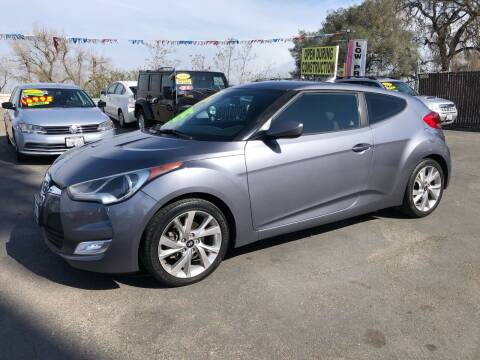 2017 Hyundai Veloster for sale at C J Auto Sales in Riverbank CA