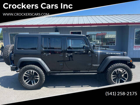 2014 Jeep Wrangler Unlimited for sale at Crockers Cars Inc in Lebanon OR