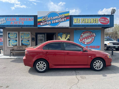 2013 Mitsubishi Lancer for sale at Claremore Motor Company in Claremore OK