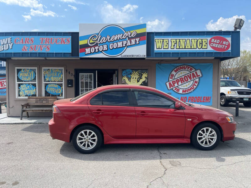 2013 Mitsubishi Lancer for sale at Claremore Motor Company in Claremore OK