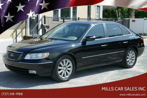 2010 Hyundai Azera for sale at MILLS CAR SALES INC in Clearwater FL