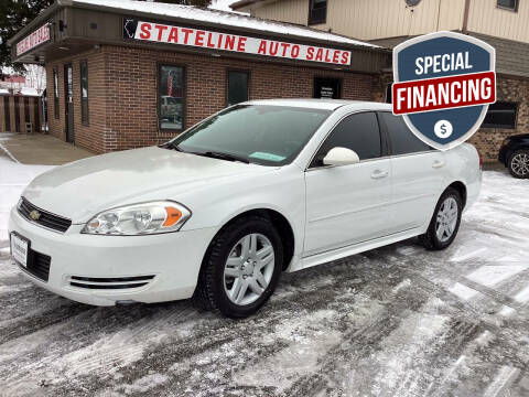 2012 Chevrolet Impala for sale at Stateline Auto Sales in South Beloit IL