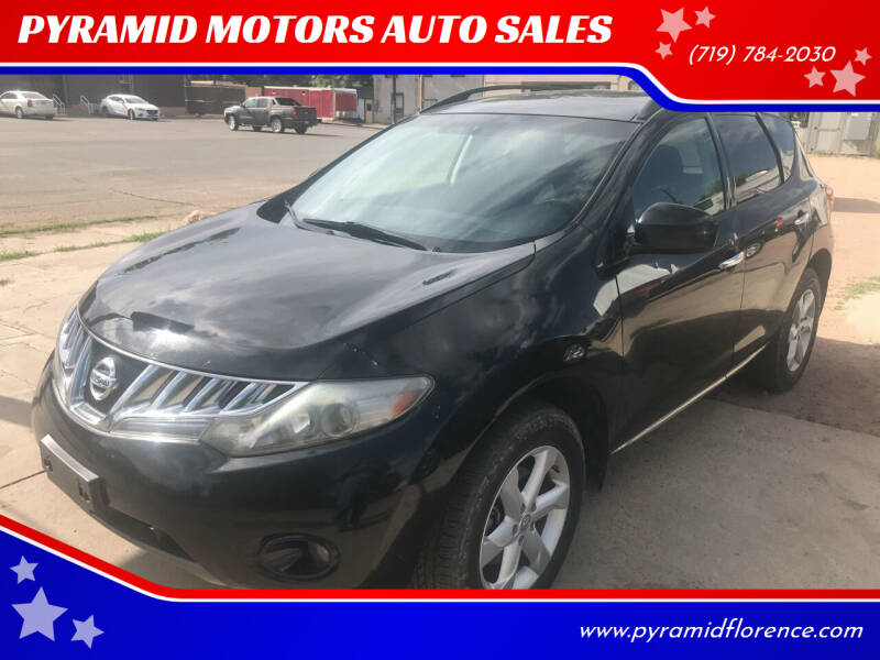 2010 Nissan Murano for sale at PYRAMID MOTORS AUTO SALES in Florence CO