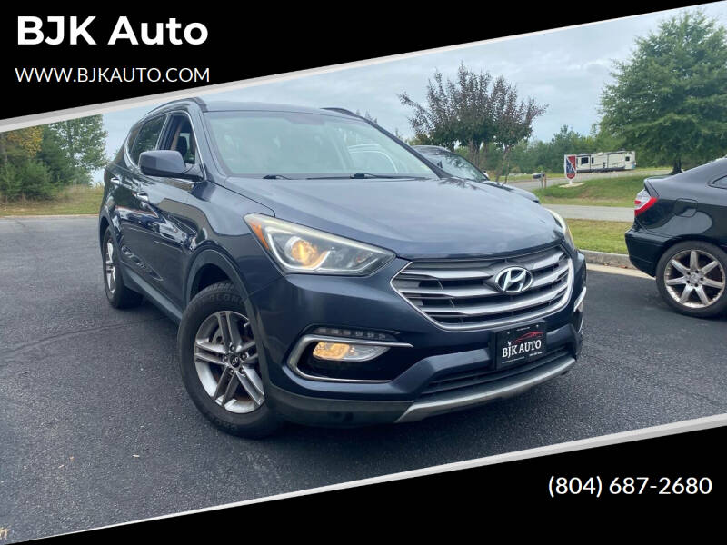 2017 Hyundai Santa Fe Sport for sale at BJK Auto in Oilville VA