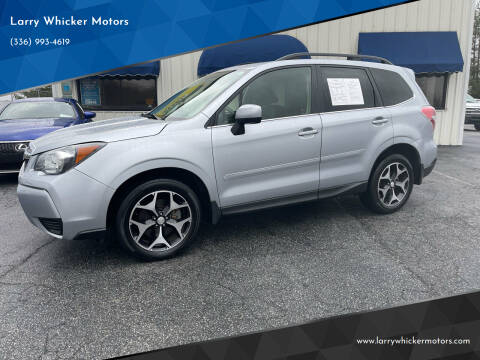 2014 Subaru Forester for sale at Larry Whicker Motors in Kernersville NC