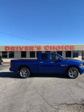 2016 RAM Ram Pickup 1500 for sale at Driver's Choice in Sherman TX