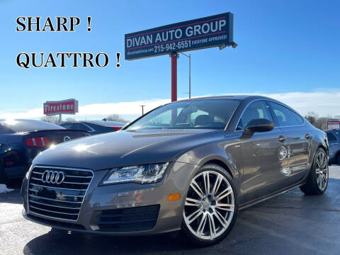 2012 Audi A7 for sale at Divan Auto Group in Feasterville Trevose PA