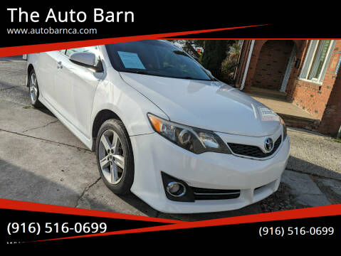 2012 Toyota Camry for sale at The Auto Barn in Sacramento CA