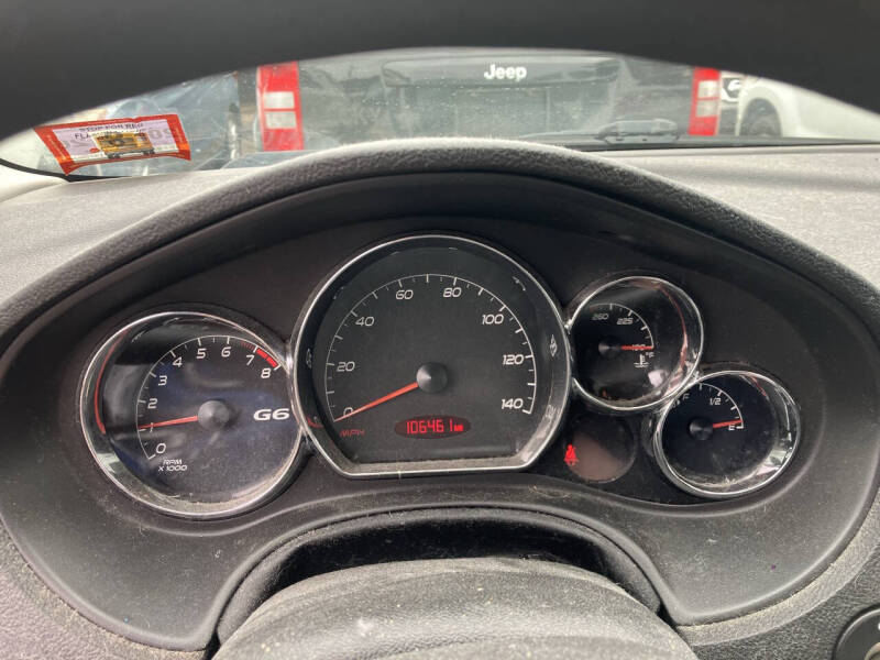 2008 Pontiac G6