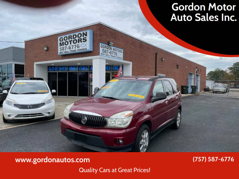 2007 Buick Rendezvous for sale at Gordon Motor Auto Sales Inc. in Norfolk VA