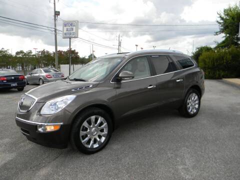 2012 Buick Enclave for sale at MITCHELL ALLEN MOTOR CO in Montgomery AL