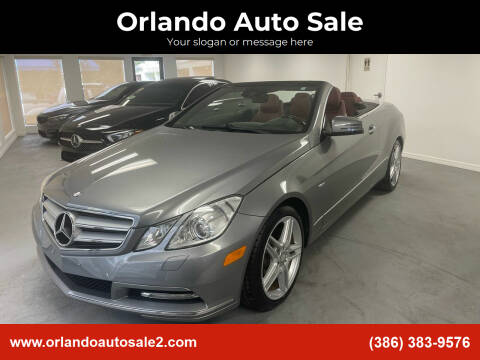 2012 Mercedes-Benz E-Class for sale at Orlando Auto Sale in Port Orange FL