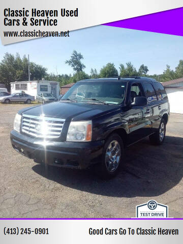 2006 Cadillac Escalade for sale at Classic Heaven Used Cars & Service in Brimfield MA