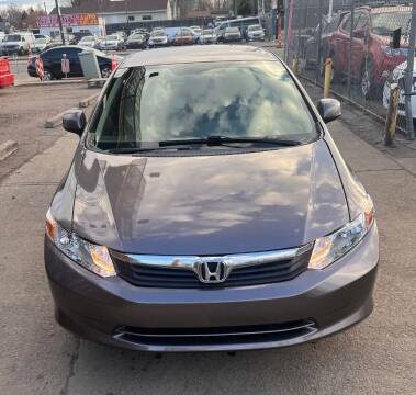 2012 Honda Civic for sale at Queen Auto Sales in Denver CO