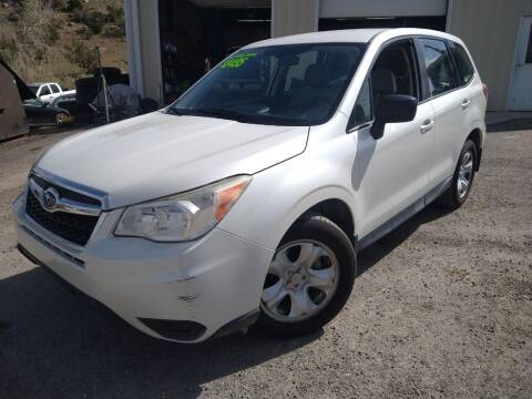 2014 Subaru Forester for sale at Canyon View Auto Sales in Cedar City UT