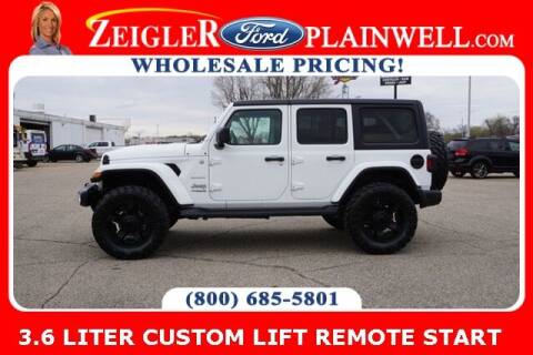 2021 Jeep Wrangler Unlimited for sale at Zeigler Ford of Plainwell - Jeff Bishop in Plainwell MI