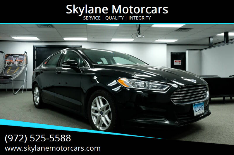 2015 Ford Fusion for sale at Skylane Motorcars in Carrollton TX