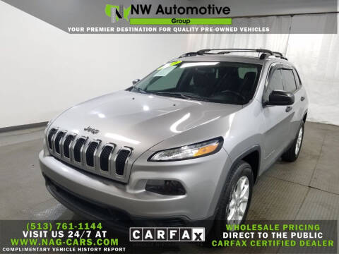 2017 Jeep Cherokee for sale at NW Automotive Group in Cincinnati OH