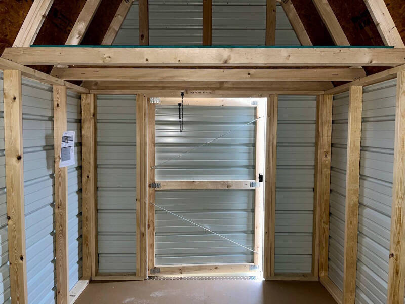 2025 Derksen 8x12 Lofted Barn