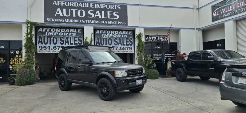 2010 Land Rover LR4 for sale at Affordable Imports Auto Sales in Murrieta CA