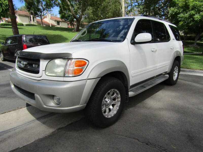 2002 Toyota Sequoia for sale at E MOTORCARS in Fullerton CA