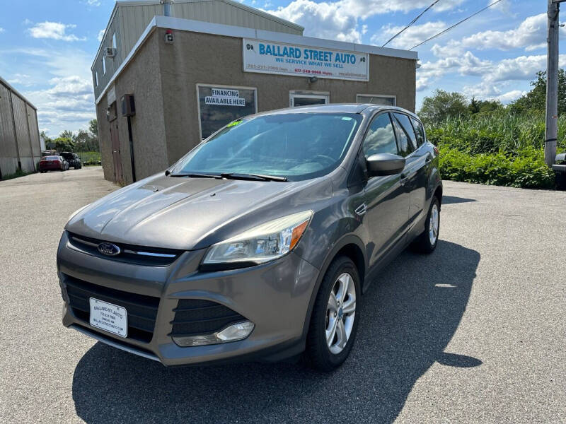 2013 Ford Escape for sale at Ballard Street Auto in Saugus MA