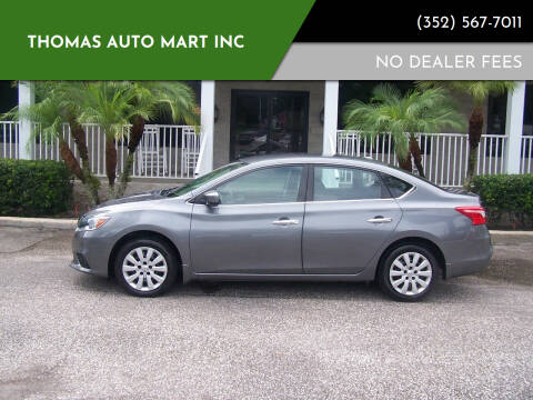 2017 Nissan Sentra for sale at Thomas Auto Mart Inc in Dade City FL