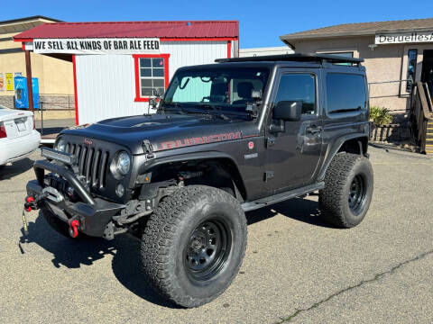 2017 Jeep Wrangler for sale at Deruelle's Auto Sales in Shingle Springs CA