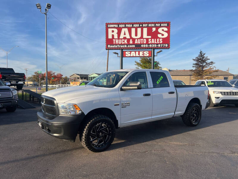 2021 RAM 1500 Classic for sale at RAUL'S TRUCK & AUTO SALES, INC in Oklahoma City OK