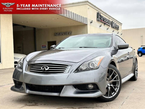 2014 Infiniti Q60 Coupe for sale at European Motors Inc in Plano TX
