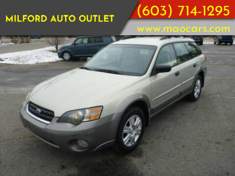 2005 Subaru Outback for sale at Milford Auto Outlet in Milford NH