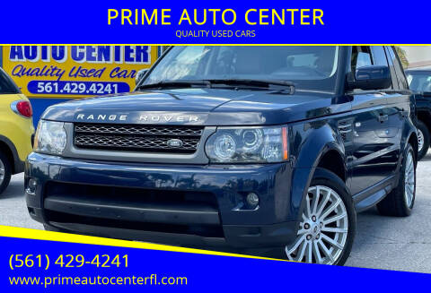 2011 Land Rover Range Rover Sport for sale at PRIME AUTO CENTER in Palm Springs FL