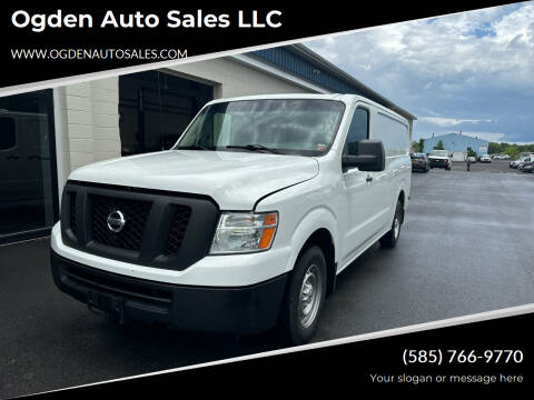 2015 Nissan NV for sale at Ogden Auto Sales LLC in Spencerport NY