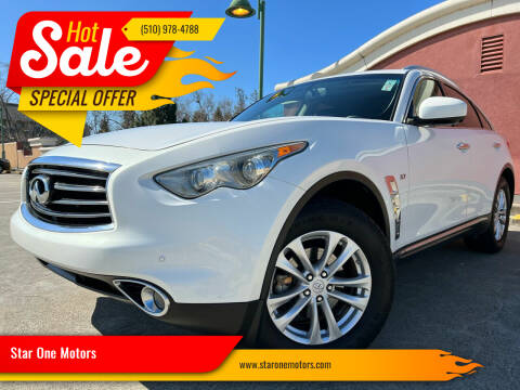 2014 Infiniti QX70 for sale at Star One Motors in Hayward CA