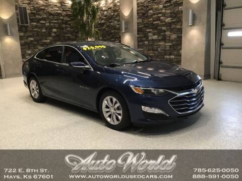 2019 Chevrolet Malibu for sale at Auto World Used Cars in Hays KS