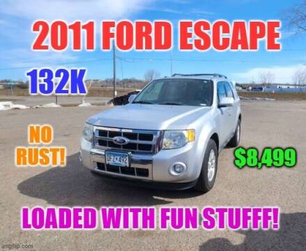 2011 Ford Escape for sale at Kull N Claude Auto Sales in Saint Cloud MN