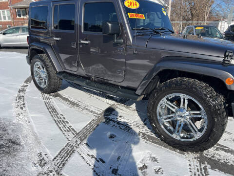 2014 Jeep Wrangler Unlimited for sale at GIGANTE MOTORS INC in Joliet IL