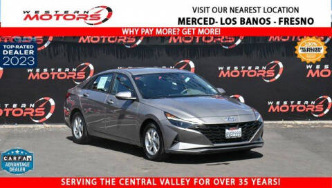 2021 Hyundai Elantra for sale at Western Motors Los Banos in Los Banos CA