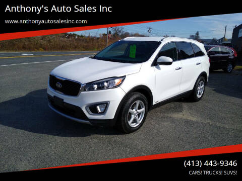 2016 Kia Sorento for sale at Anthony's Auto Sales Inc in Pittsfield MA