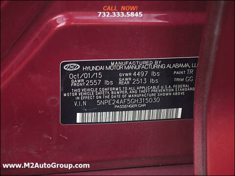 2016 Hyundai Sonata SE